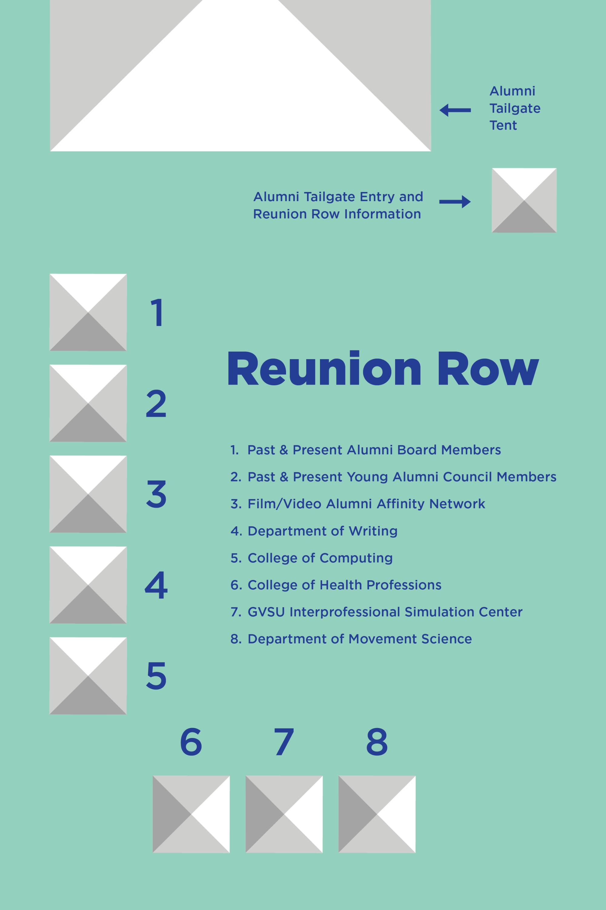 Reunion Row map